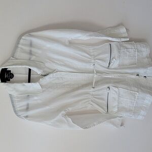 100% LINEN WOMEN'S LIGHT WEIGHT LAGAN JACKET SIZE XL